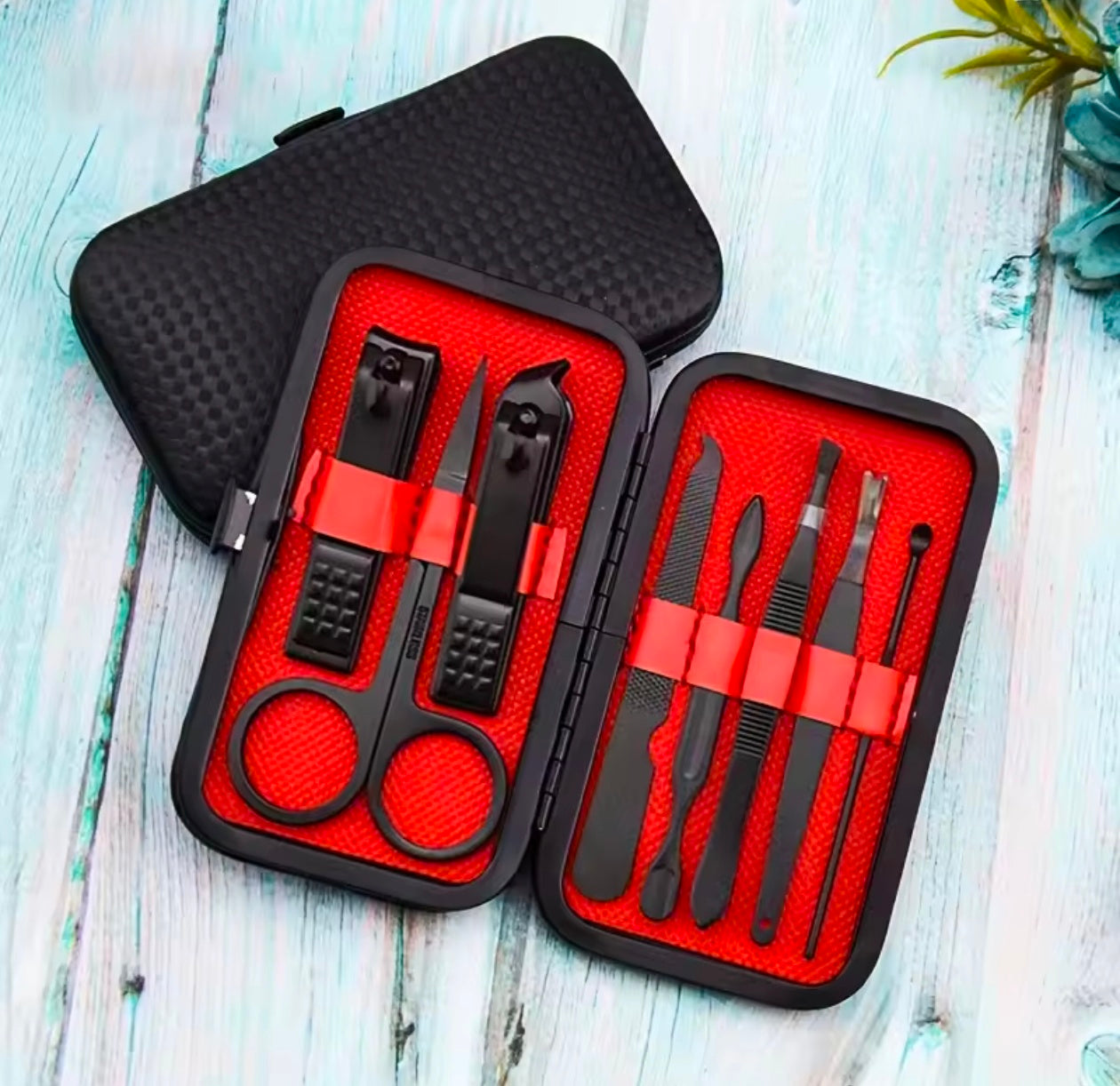 8 pcs Stainless Steel Nail Cutter and Pedicure Scissors Set 8 pcs Stainless Steel Nail Cutter and Pedicure Scissors Set